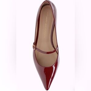 Stuart Weitzman Women's Red Patent Leather Shoes 36/6